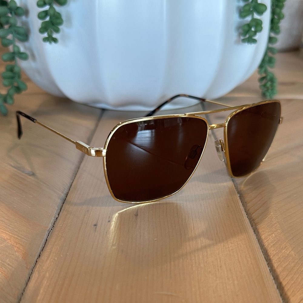 Electric AV2 Gold Aviator Sunglasses